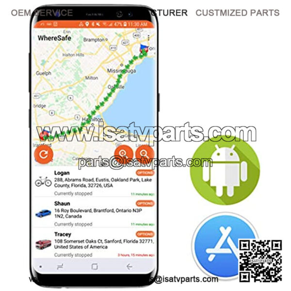 GPS Tracker for Vehicles Equipment Trailers, Rechargeable Long Life Battery, Real Time Live GPS Tracking, Includes SIM Card - Image 2