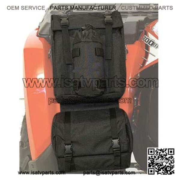 American Trails ATV Fender Bag Black - Image 2