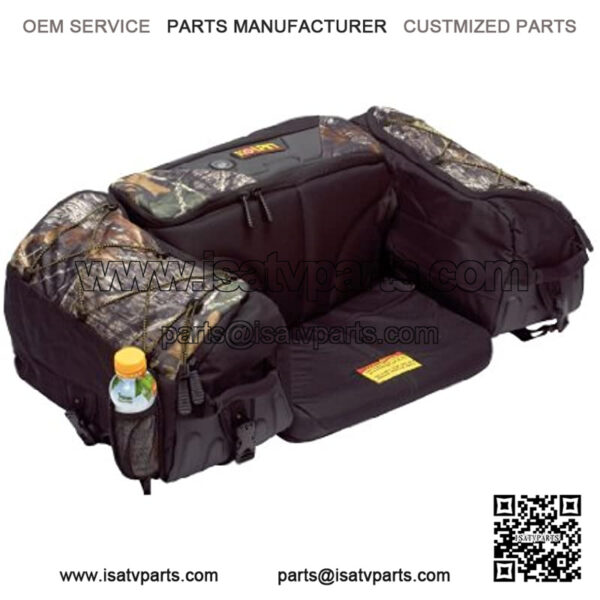 Kolpin Matrix Seat Bag - Mossy Oak Breakup - 91150, Black