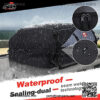 Car Roof Bag & Rooftop Cargo Carrier ?C 15 Cubic Feet Heavy Duty Bag, Waterproof Excellent Military Quality Rooftop Car Bag - Fits All Cars with/Without Rack + 6 Reinforced Straps & Storage Bag - Image 2
