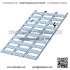 Aluminum Tri-Fold Ramp with Treads (1pk) ?C Easily and Safely Load and Unload Push Mowers, Garden Tillers, ATVs and More, 1,500 lb. Capacity, 50?? W x 76?? L