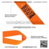 XSTRAP Soft Loop Tie-Down Straps - 8PK 1-1/16 x 18 inches - 3600LB Breaking Strength, Loops for Securing Trailering of Bikes, ATV, UTV, Motorcycles, Scooters, Dirt Bikes, Lawn Equipment, Orange - Image 2