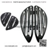 Front & Rear Floorboard Foot peg Brake Arm Kit Shift Peg Fit for Harley Touring FLT FLH 2008-2013 - Image 2