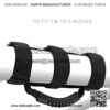 Roll Bar Grab Handle Grips Set for Jeep, UTV, & ATV - Strap Fits 1 1/2 to 3 Inch Bars - Pack of 2, Black - Image 3