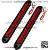 10" 15 LED Trailer Brake Tail Light Bar Stop Turn Tail Lights Assembly Identification Clearance Strip Red Light Waterproof for Wrangler Silverado Golf Cart Offroad Truck RV UTV ATV,5% coupon applied at checkout,with coupon