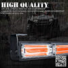 36" COB LED Chase Strobe Light Bar, Offroad Safety Flashing Rear Lightbar w/ Brake, Reverse and Turn Signal Light for UTV, ATV, Polaris RZR, Maverick X3, Yamaha, Quad, Jeep - RRYWWYRR - Image 4