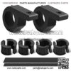 Off-Road Light Bar Mounting Brackets LED Light Horizontal Bar Tube Clamp Fit on 0.75"/1"/1.25" Bull Bars Roof Racks Roll Cage Holder for ATV UTV Truck, 2-Pack
