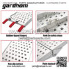 Folding Truck Ramps, gardhom 1500 lbs Aluminum Loading 1Pair for ATV Lawn Mower Trailer Pickup - Image 4
