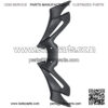 Front Fenders Extension Cover Decoration Plastic ABS Fairing Fenders Cover Extender Cowl Fit for Yamaha R3 R25 19-2021 Supplies Accessories - Matt Black
