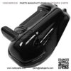 Gloss Black Lower Vented Leg Fairings w/ 6.5???? Speaker Box Pods fits for Harley Davidson touring FLT, FLHT, FLHTCU,FLHRC, Road King, Street Glide, Electra Glide, Ultra-Classic, Road Glide 1983-2013 - Image 4