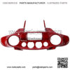 Wicked Red Fade Inner Fairing Speedometer Cover Fit For Harley Electra Glide Street Glide Ultra Limited 2014-2020 - Image 4