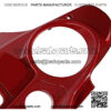 Wicked Red Fade Inner Fairing Speedometer Cover Fit For Harley Electra Glide Street Glide Ultra Limited 2014-2020 - Image 5