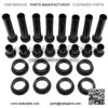 Rear Suspension Bushings Kit for Polaris Sportsman 400 500 700 800 ATV 4X4 HO EFI Twin UTV, Fits for Many Polaris Ranger RZR Scramble Trailboss ACE ATV, Durable Stable
