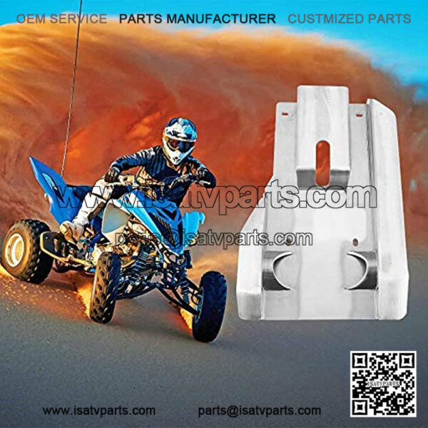 ATV Swing Arm Skid Plate Guard Compatible with Raptor 700/700R 2006-2019