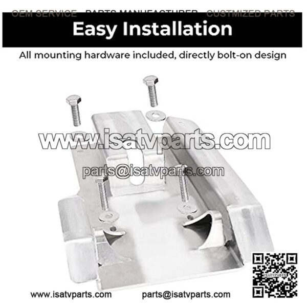 ATV Swing Arm Skid Plate Guard Compatible with Raptor 700/700R 2006-2019 - Image 3