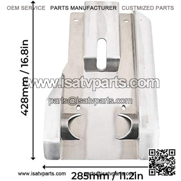 ATV Swing Arm Skid Plate Guard Compatible with Raptor 700/700R 2006-2019 - Image 4