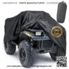 ATV Covers Outdoor Storage Waterproof, 300D Heavy Duty 4 Wheeler Cover Fit All Weather - Universal Size