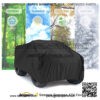 ATV Covers Outdoor Storage Waterproof, 300D Heavy Duty 4 Wheeler Cover Fit All Weather - Universal Size - Image 3