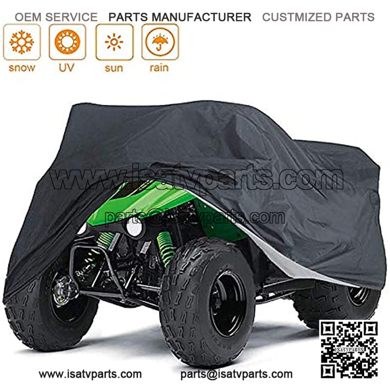 ATV Cover - Waterproof Windproof Quad Bike ATC 4 Wheeler Cover, All Weather Outdoor