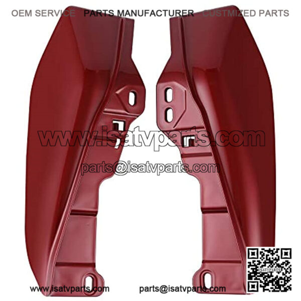 Wicked Red Mid-Frame Air Deflectors Fit for Harley Touring Street Electra Glide 2017-2021