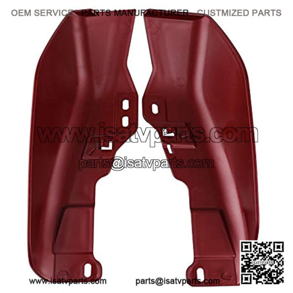 Wicked Red Mid-Frame Air Deflectors Fit for Harley Touring Street Electra Glide 2017-2021 - Image 2