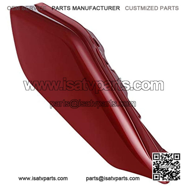 Wicked Red Mid-Frame Air Deflectors Fit for Harley Touring Street Electra Glide 2017-2021 - Image 5