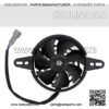 RACING Motorcycle Radiator Fan Assembly,Electric Cooling Fan Automotive Kit 12V?For Chinese 200cc 250cc Quad ATV 4 Wheeler Go Kart Dirt Pit Motor Bike Motorcycle UTV - Image 2