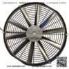 30102120 16" Puller Fan 12 VOLT High Performance Straight Blade 1918 cfm VA18-AP70/LL-86A