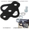 3-Way Hitch Adapter with Bolt Fit for ATV Lawn Mower Golf Cart Garden Tractor - Image 2