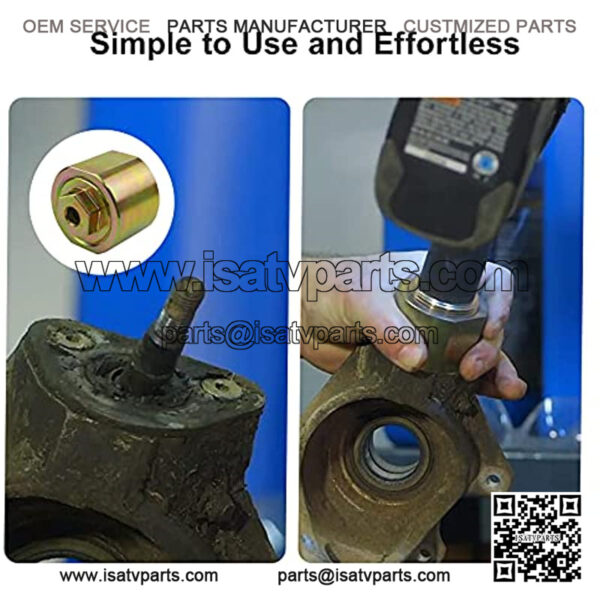 Front Ball Joint Puller Removal Tool Set Fit for Polaris ATV/UTV, Replace 100-4057 - Image 4