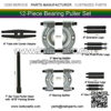 Bearing Pullers Set 5 Ton Capacity, Bearing Separator Kit - Image 3