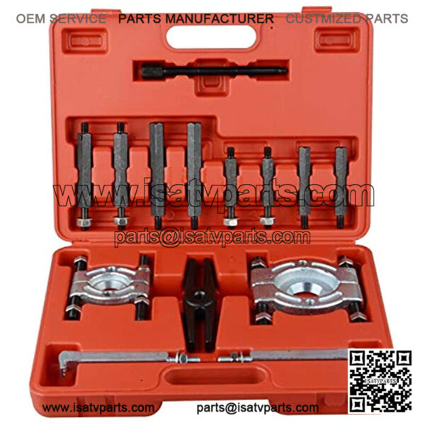 14pcs 5 ton Capacity Bearing Separator Puller Set 2" and 3" Splitters Remove Bearings Kit