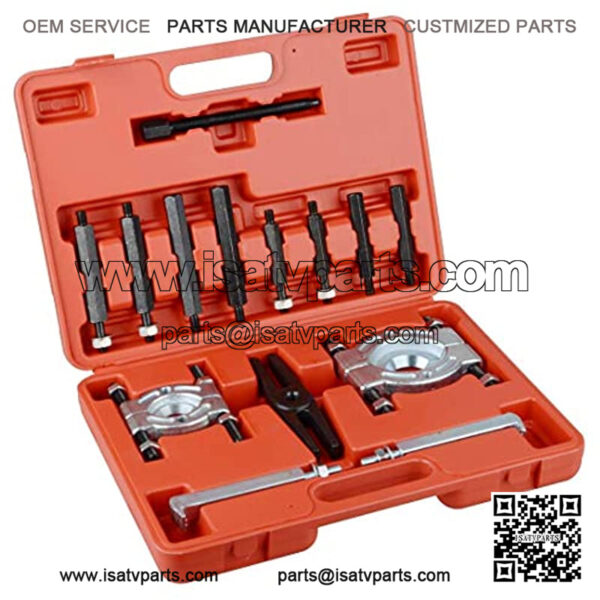 14pcs 5 ton Capacity Bearing Separator Puller Set 2" and 3" Splitters Remove Bearings Kit - Image 2