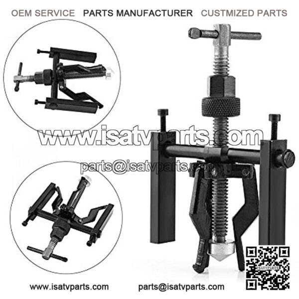 Bearing Puller Gear Extractor, 3-Jaw Gear Puller Tool Kit Automotive Bearings Extractor - Image 4