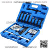 ATP 14PCS Bearing Separator Puller Set 2" and 3" Splitters Remove Bearings Kit - Image 2