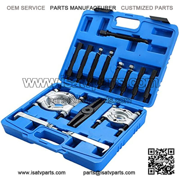 ATP 14PCS Bearing Separator Puller Set 2" and 3" Splitters Remove Bearings Kit - Image 2