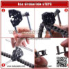 Chain Detacher Breaker Cutter Fit for 25/35/41/40/50/60 415H,428H, 520,530 Roller Chain Motorcycle Bicycle Go Kart ATV Chains - Image 4