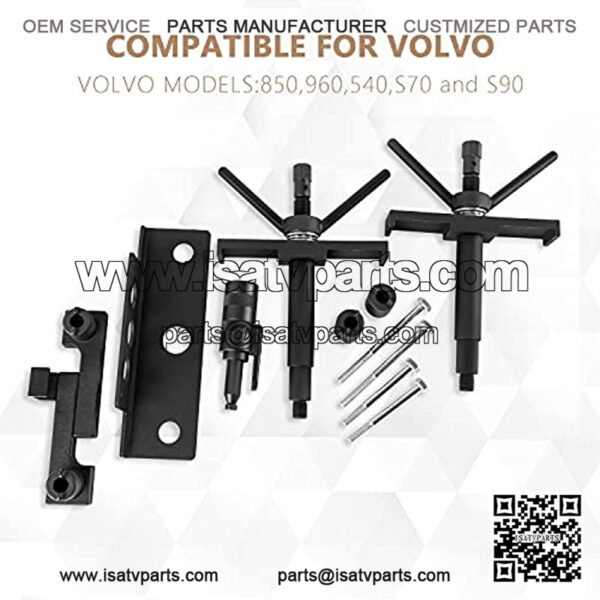 Camshaft Crankshaft Alignment Timing Locking Tool Engine Timing Belt Tool Compatible with Volvo Models 850 960 S40 S70 and S90 - Image 3