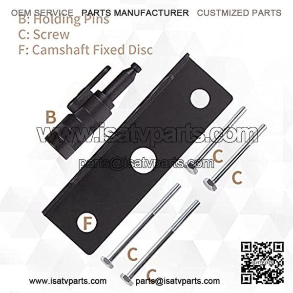 Camshaft Crankshaft Alignment Timing Locking Tool Engine Timing Belt Tool Compatible with Volvo Models 850 960 S40 S70 and S90 - Image 5