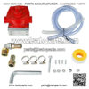 Low Profile Oil Drain Pan Portable 17 Gallon for Truck Car with Pump 8' Hose - Image 3