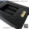 Low Profile Oil Drain Pan Portable 17 Gallon for Truck Car with Pump 8' Hose - Image 5