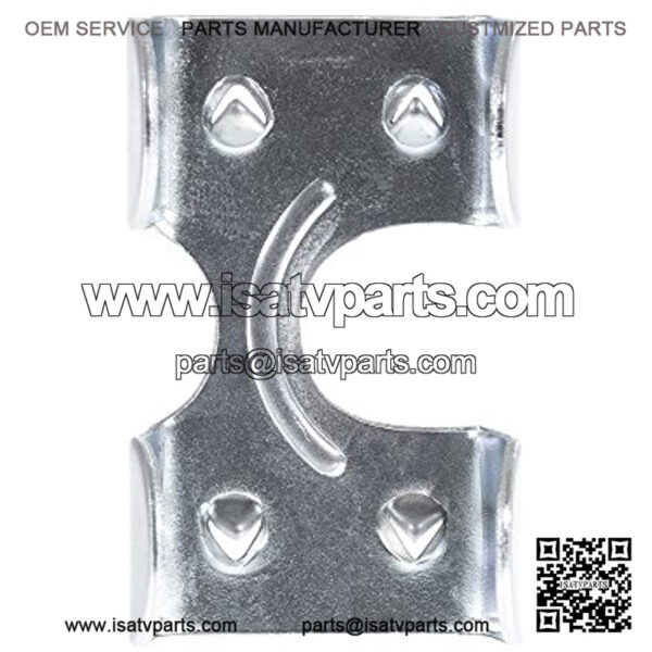 Heavy Duty Zinc Plated Double Rope Clamps Fits 3/8-inch, 1/2-inch, 5/8-inch and 1/4-inch Ropes Cords ?C Multiple Pack Sizes Available - Image 2