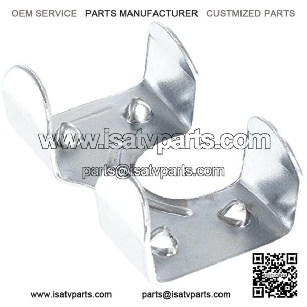 Heavy Duty Zinc Plated Double Rope Clamps Fits 3/8-inch, 1/2-inch, 5/8-inch and 1/4-inch Ropes Cords ?C Multiple Pack Sizes Available - Image 3