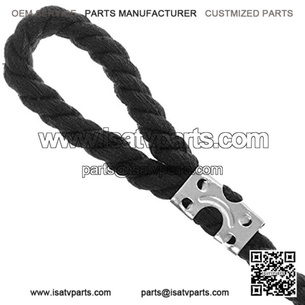 Heavy Duty Zinc Plated Double Rope Clamps Fits 3/8-inch, 1/2-inch, 5/8-inch and 1/4-inch Ropes Cords ?C Multiple Pack Sizes Available - Image 4