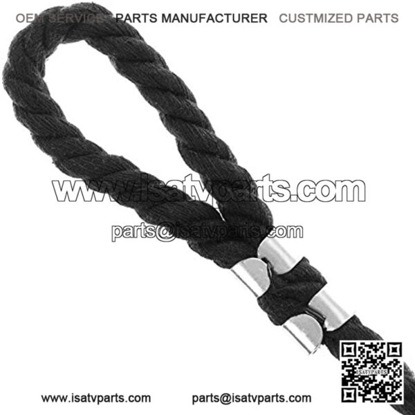 Heavy Duty Zinc Plated Double Rope Clamps Fits 3/8-inch, 1/2-inch, 5/8-inch and 1/4-inch Ropes Cords ?C Multiple Pack Sizes Available - Image 5