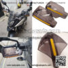 2Pcs Transparent 22mm Handle Bar For Motorcycles Dirt Bikes ATVs Snowmobiles - Image 2