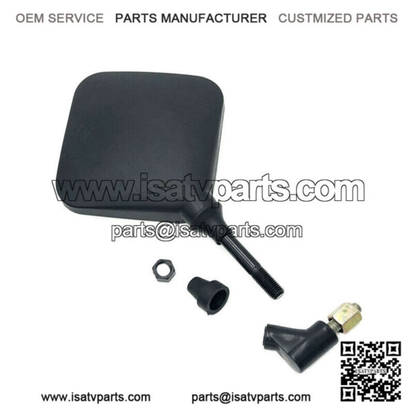 Motorcycle ATV PP shell 8MM Handle Bar End Rearview Mirrors Motorbike Universal - Image 4