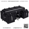 ATV Rear Bag, Universal Car Cargo Rear Rack Gear Bag Luggage Storage Saddle Bag for Traveling