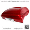 Wicked Red 5.5" Razor Pack Trunk W/Latch Key Fit For Harley Tour Pak Touring CVO Road King Street Road Glide FL 2014-2020
