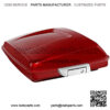 Wicked Red 5.5" Razor Pack Trunk W/Latch Key Fit For Harley Tour Pak Touring CVO Road King Street Road Glide FL 2014-2020 - Image 2